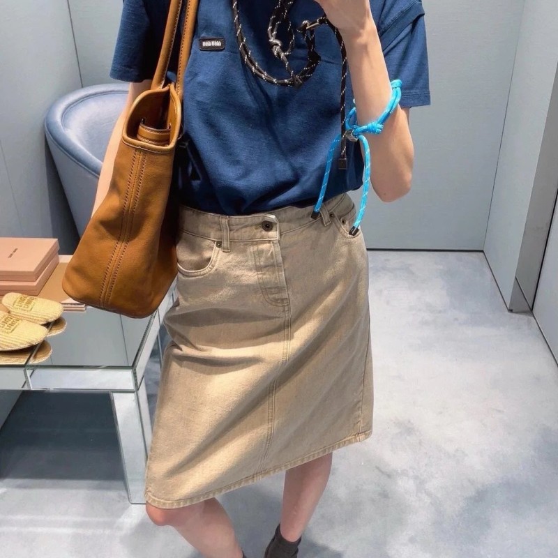 MiuMiu Denim Skirts