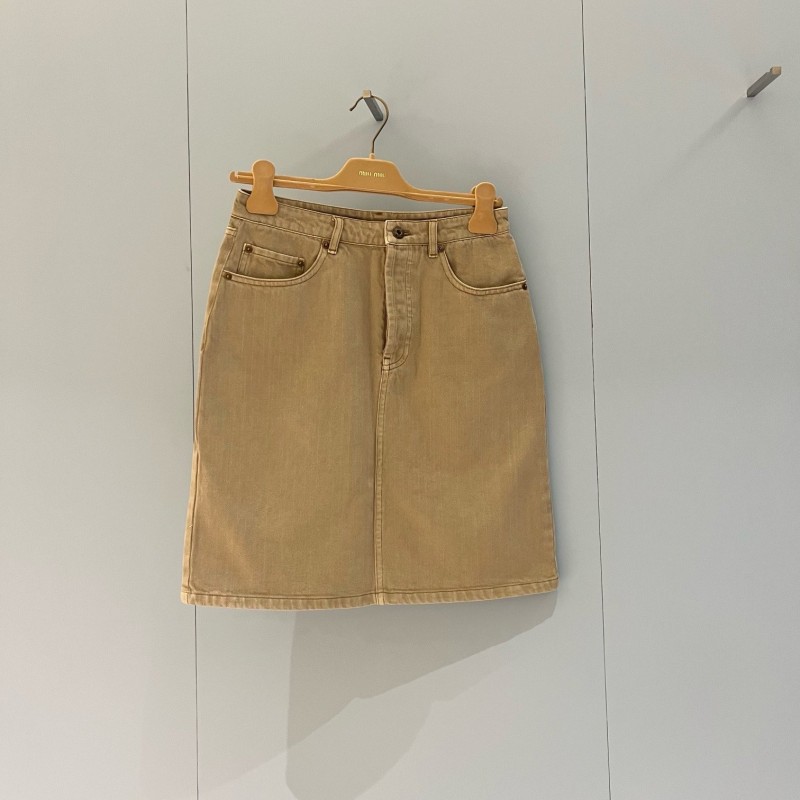 MiuMiu Denim Skirts