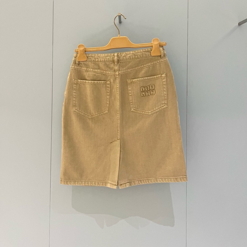 MiuMiu Denim Skirts