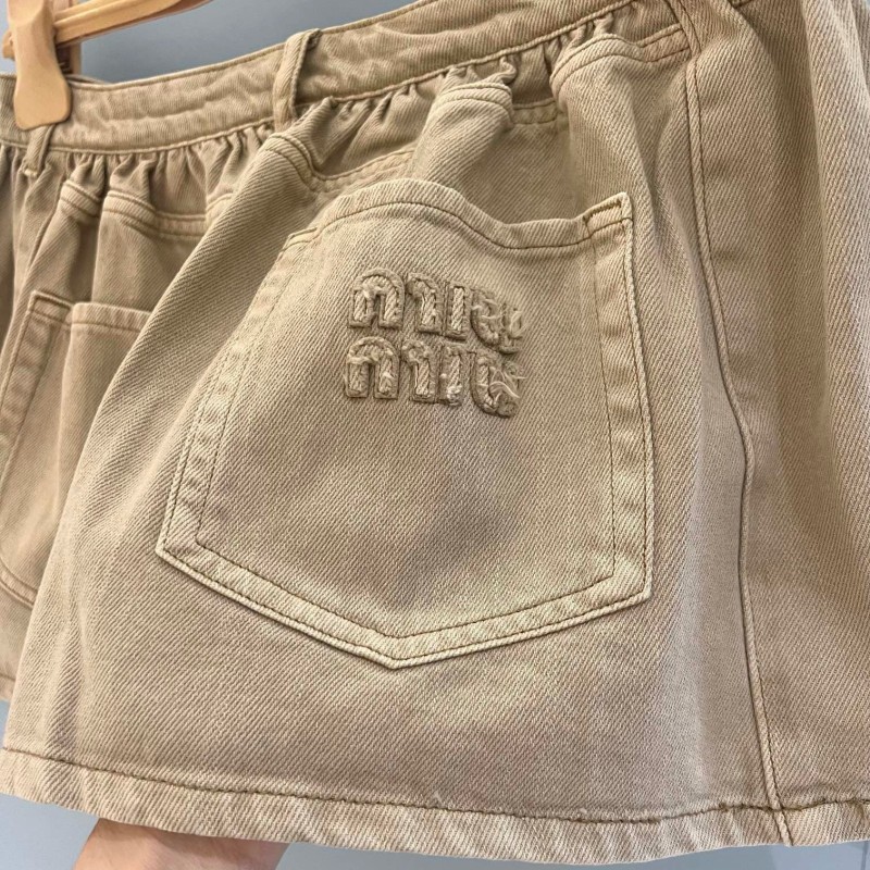 MiuMiu Denim Skirts