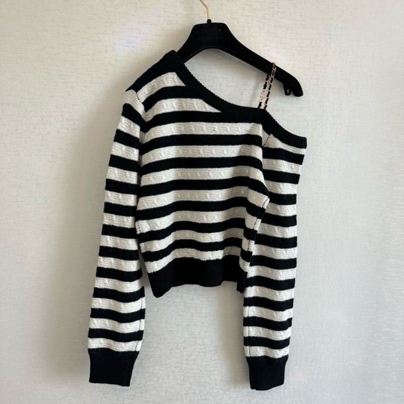 Chanel Knit Long Sleeves Shirt