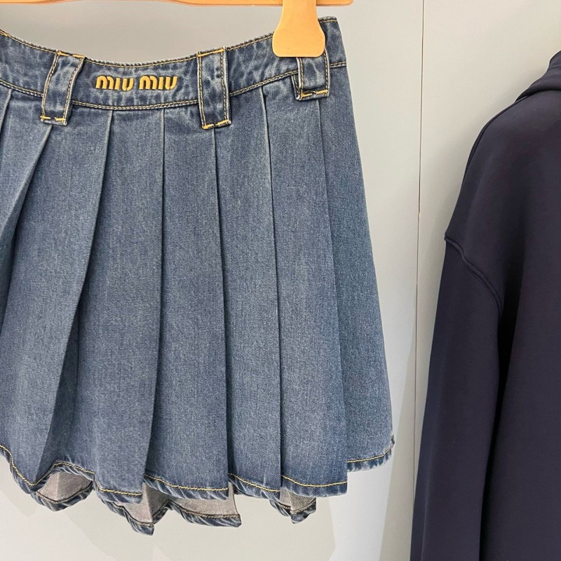 MiuMiu Denim Skirts