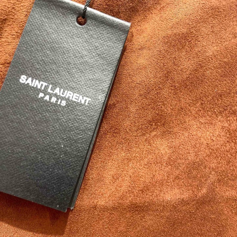 YSL Leather Shorts