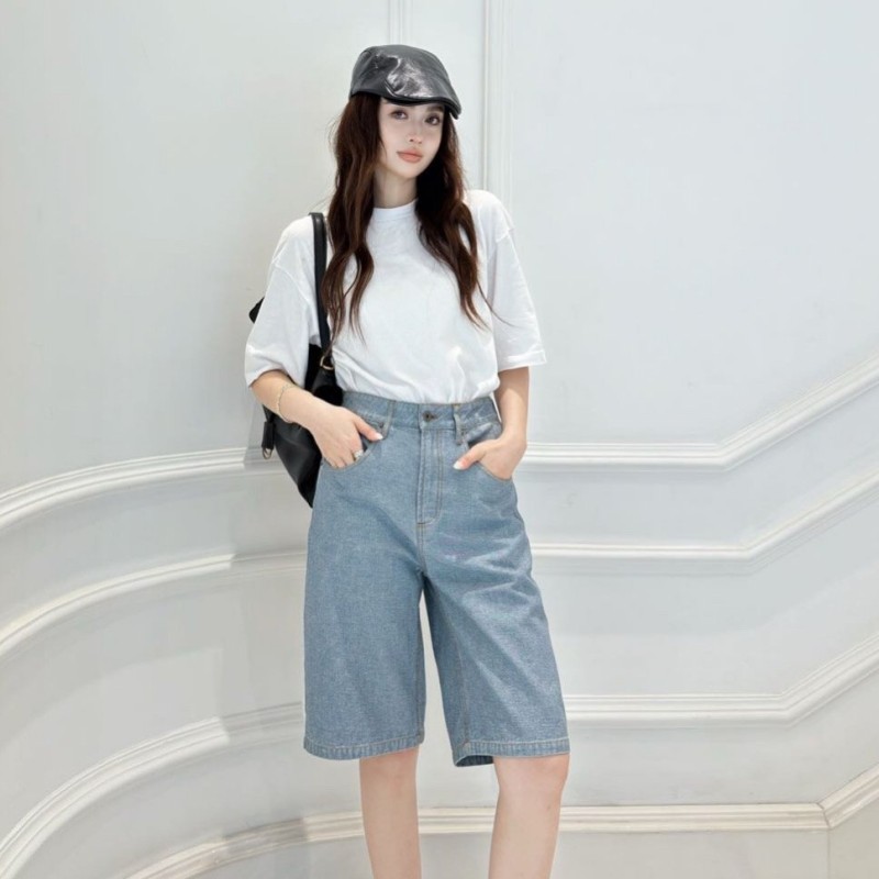 Burberry Unisex Denim Shorts