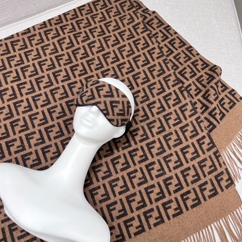 Fendi Blanket & Eye Mask