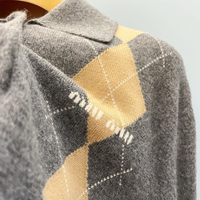 MiuMiu Long Sleeves Polo Tee