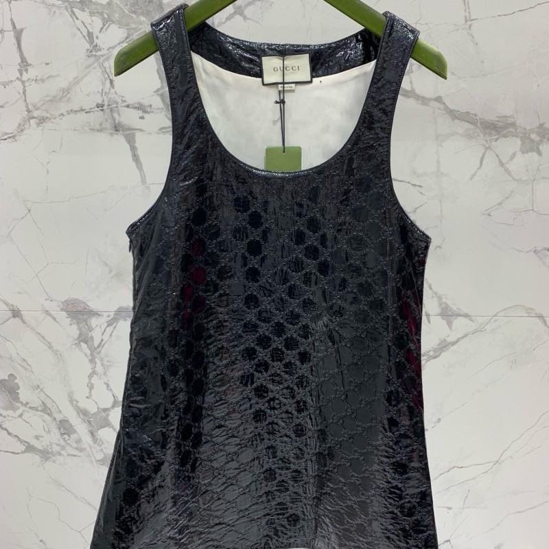 Gucci Leather Dress