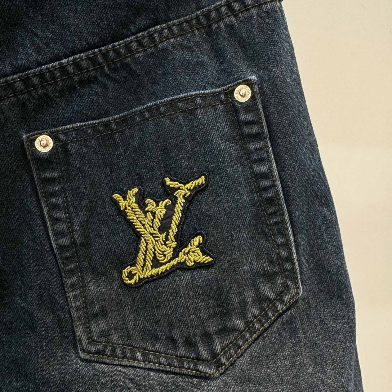 LV Denim Skirts