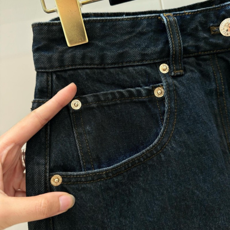 LV Denim Skirts