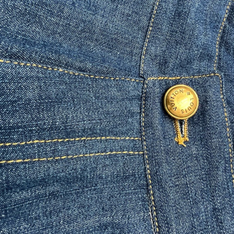LV Unisex Denim Shorts