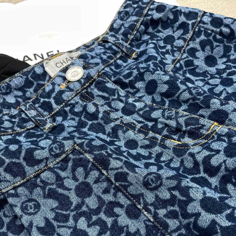 Chanel Denim Shorts