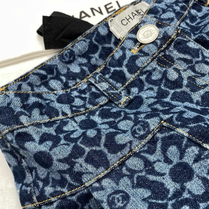 Chanel Denim Shorts