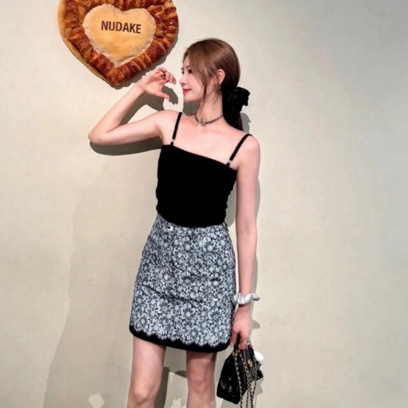 Chanel Denim Skirts