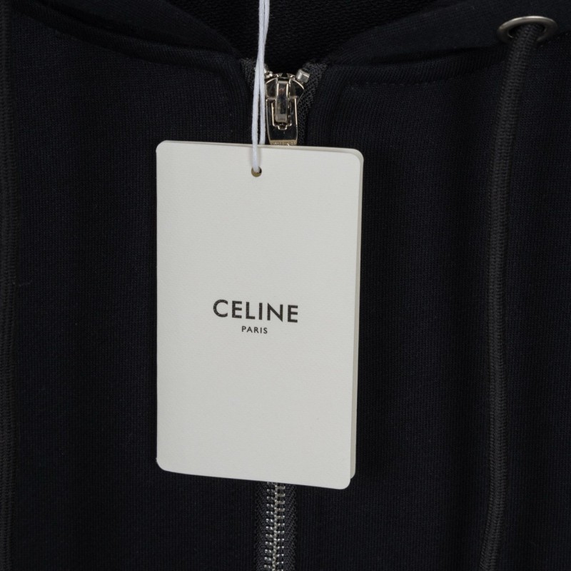Celine Unisex Zipper Sweater
