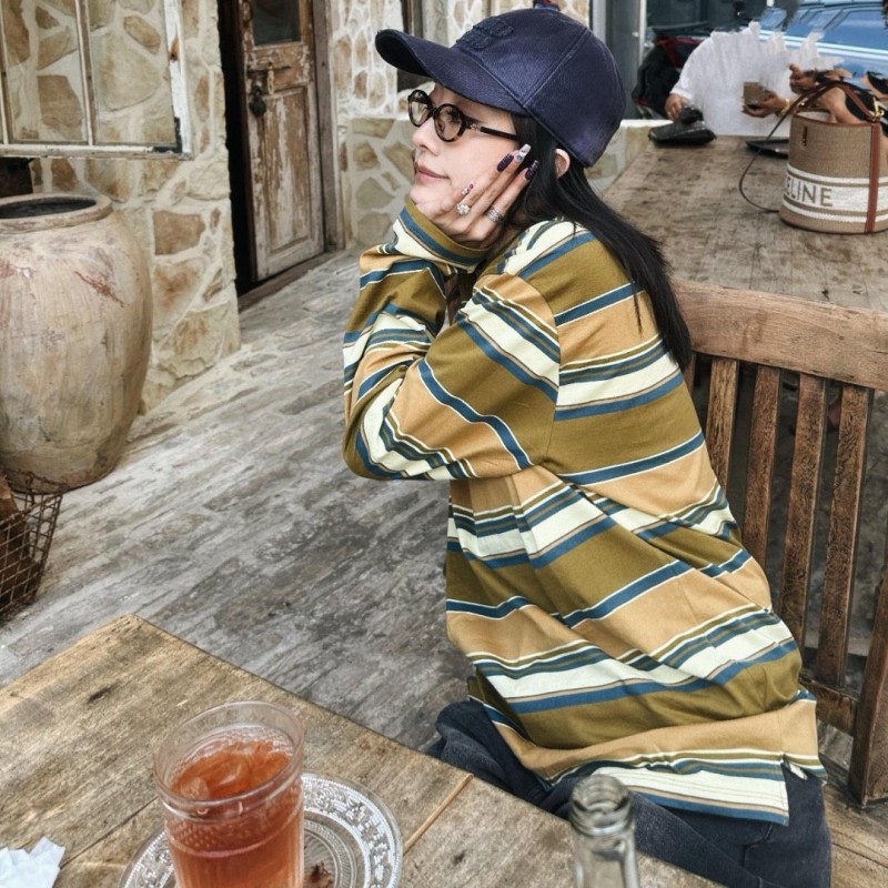 MiuMiu Unisex Long Sleeves Polo Tee