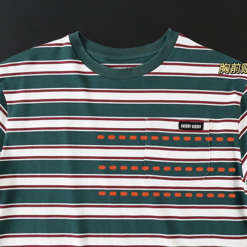 MiuMiu Unisex Long Sleeves Tee