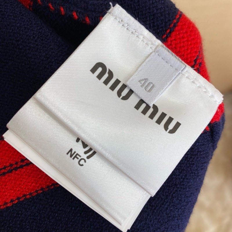 MiuMiu Shoulder Buckle Long Sleeves Shirt
