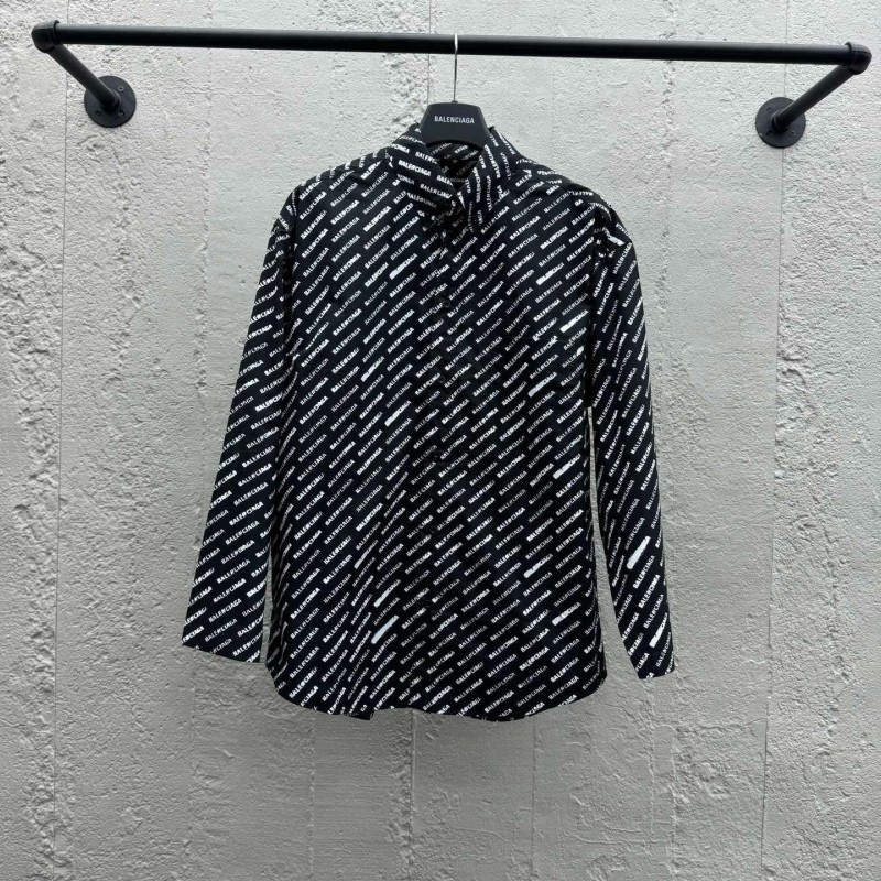 Balenciaga Unisex Long Sleeves Shirt