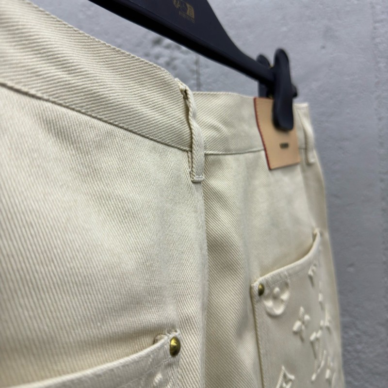 LV Unisex Denim Shorts