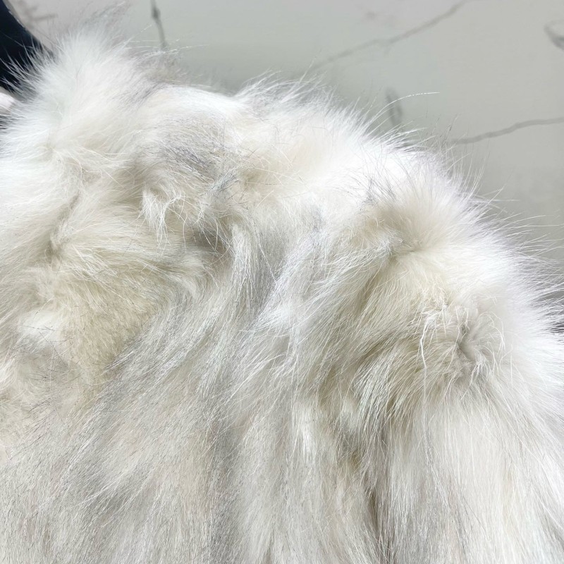 YSL Fox Fur Coat