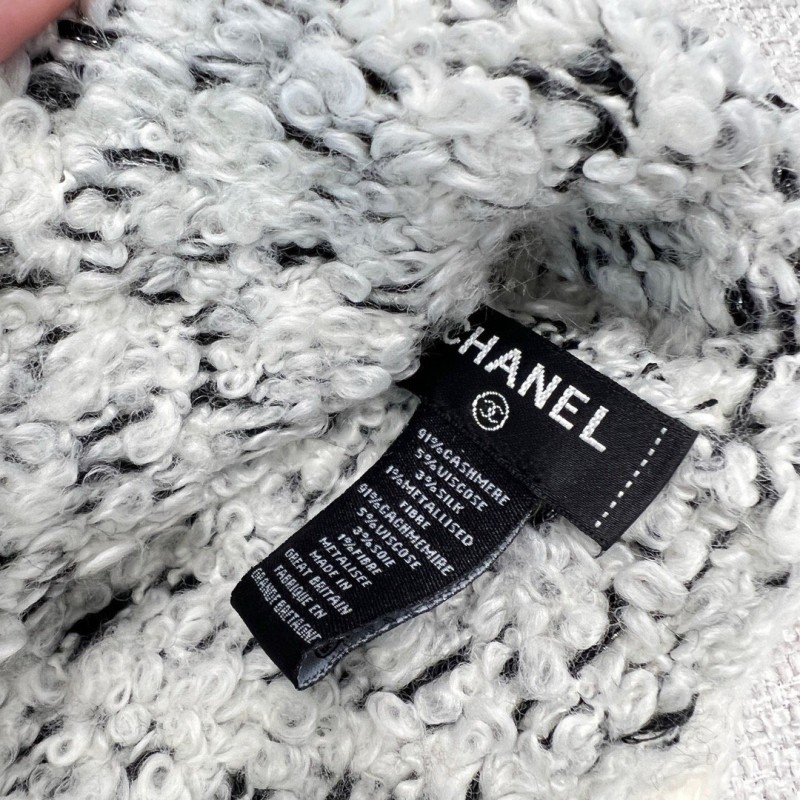 Chanel Scarf & Bennie Hat