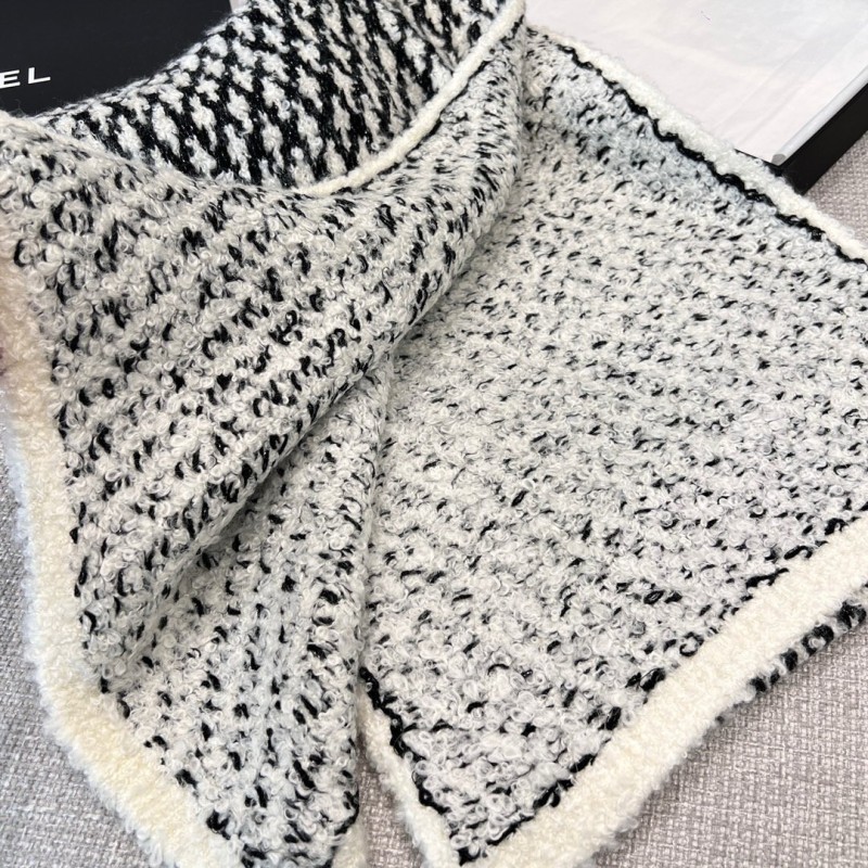 Chanel Scarf & Bennie Hat