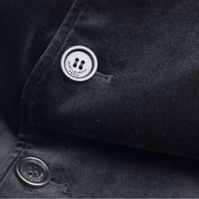 YSL Velvet Coat