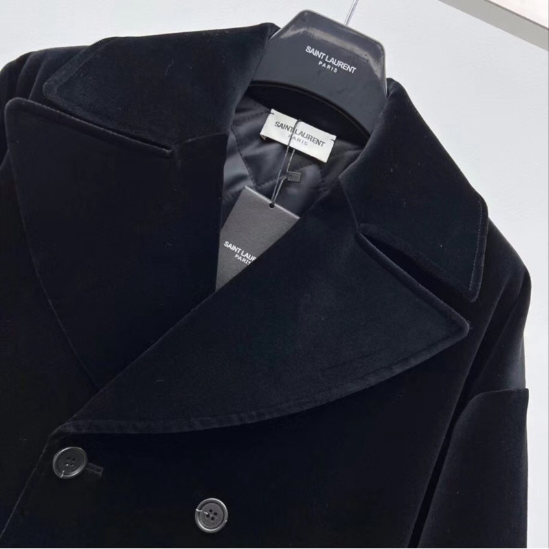 YSL Velvet Coat