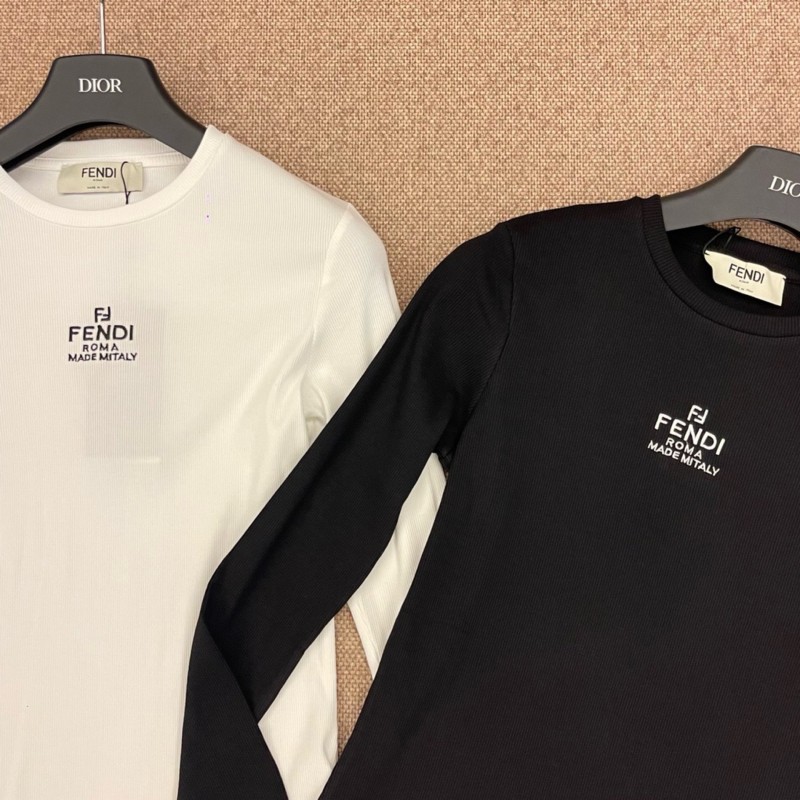 Fendi Long Sleeves Tee