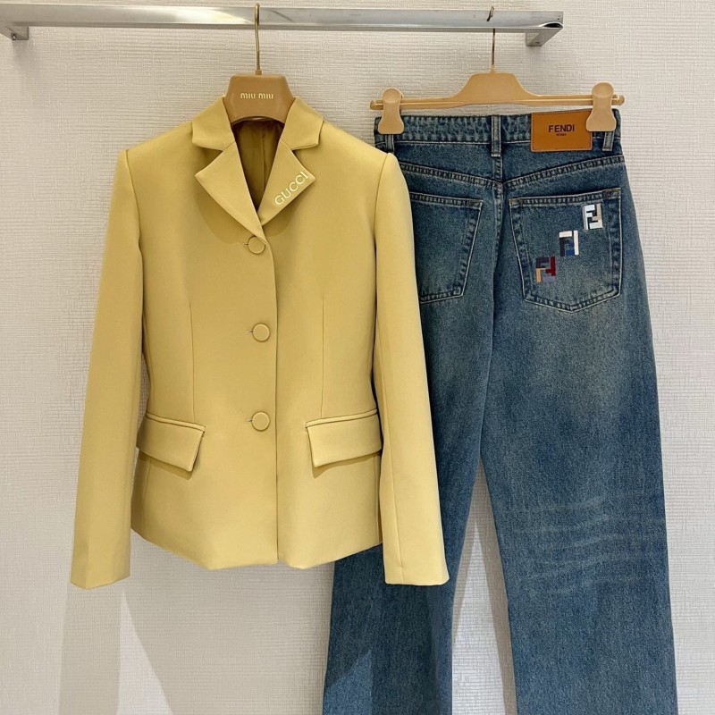 Gucci Coat & Shorts