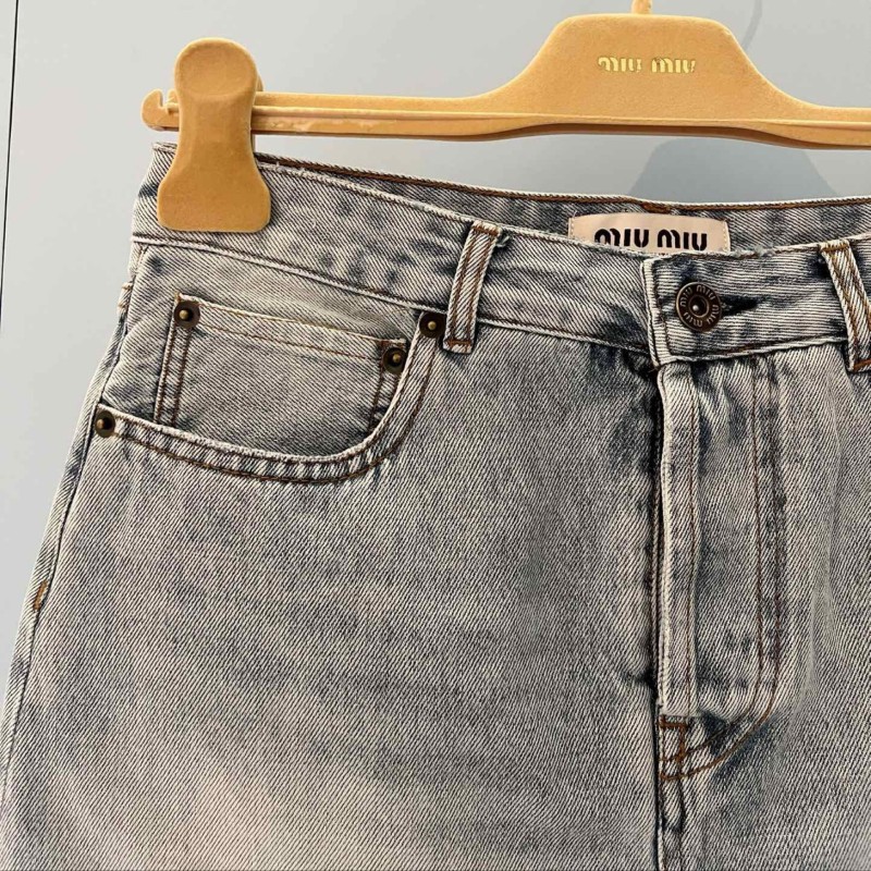 MiuMiu Denim Skirts