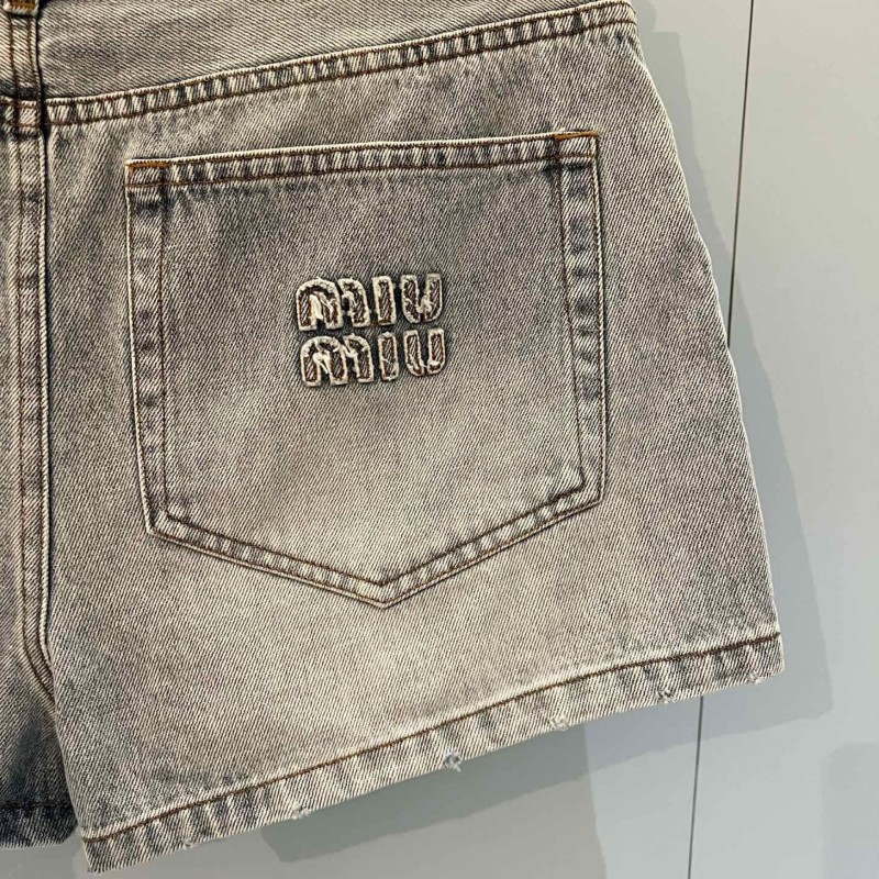 MiuMiu Denim Shorts