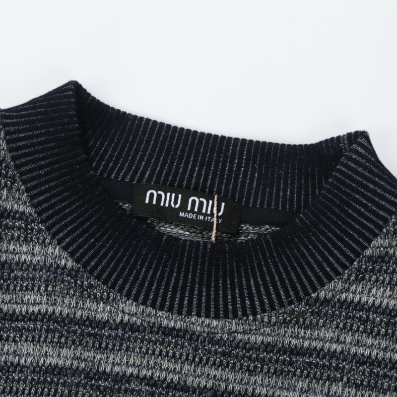 MiuMiu Unisex Long Sleeves Shirt
