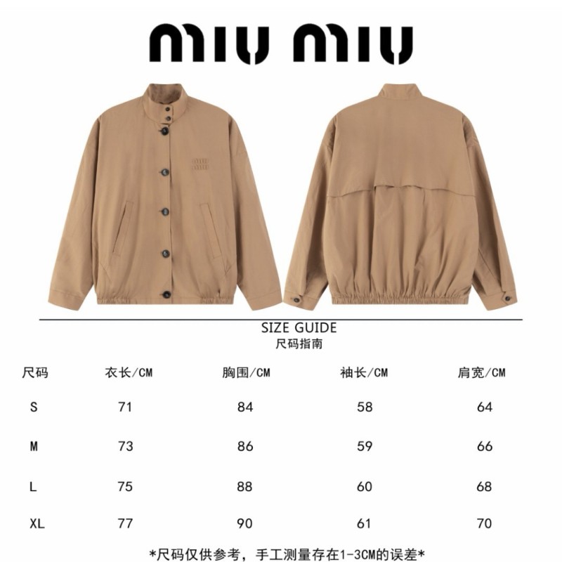 MiuMiu Unisex Jacket