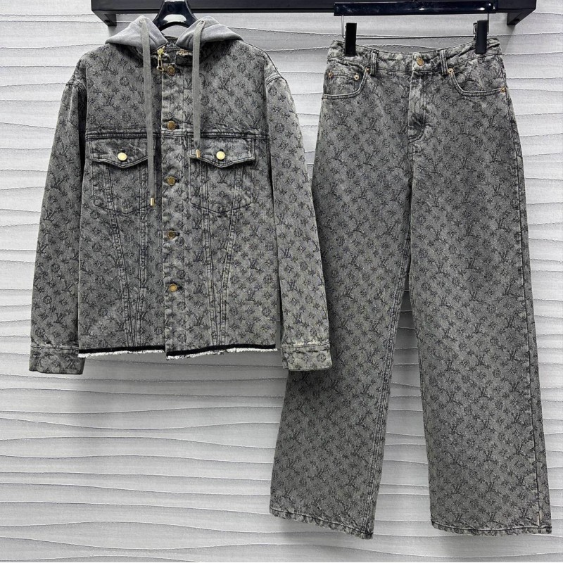 LV Denim Jacket & Jeans