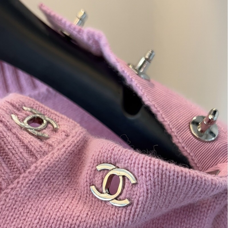 Chanel Cashmere Shoulder Buckle Sweater