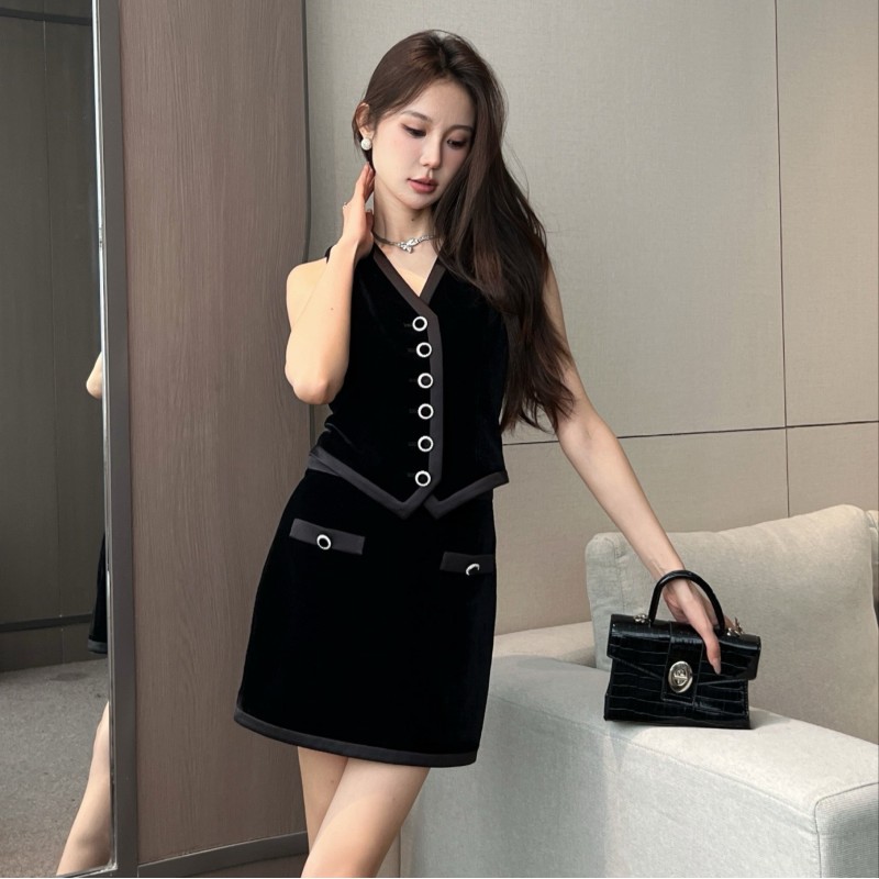 YSL Vest & Skirts 