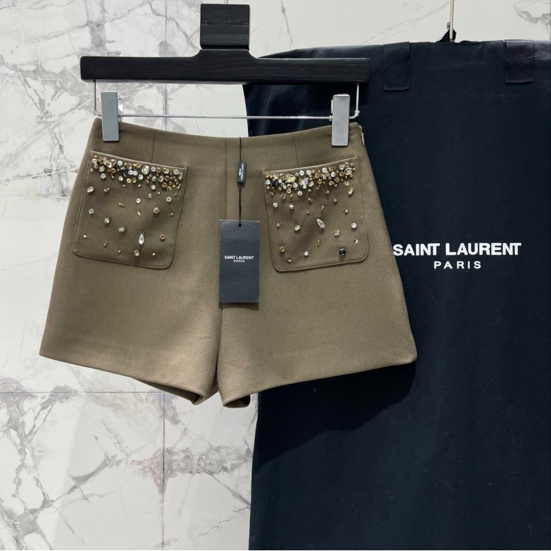 YSL Coat & Shorts