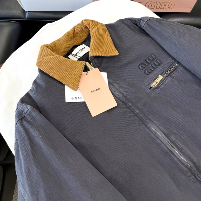 MiuMiu Denim Cotton Jacket