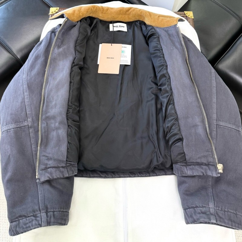 MiuMiu Denim Cotton Jacket