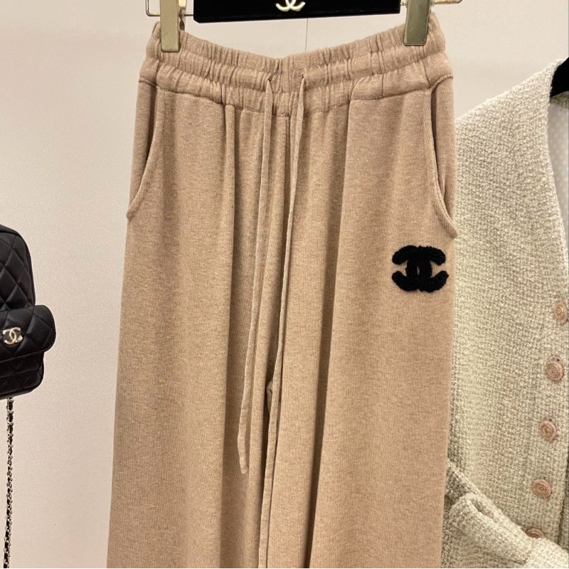 Chanel Cashmere Sweater & Sweatpants Set