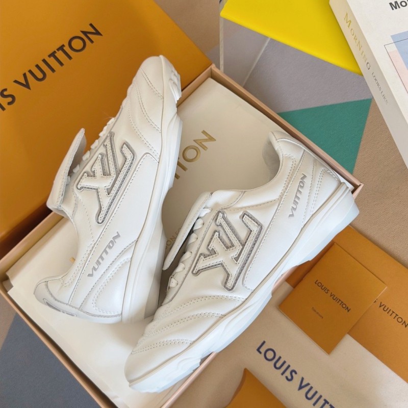 LV Unisex Footprint Shoes