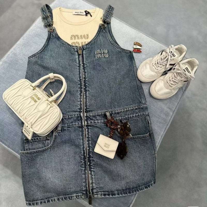 MiuMiu Denim Skirt 