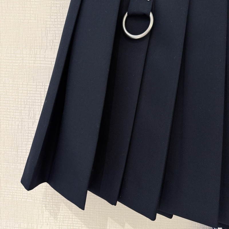 Prada Pleated Skirt 