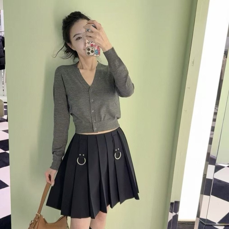 Prada Pleated Skirt 