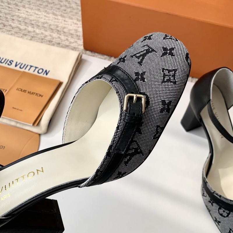 LV Heels Sandals