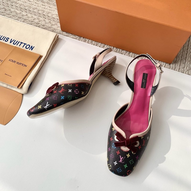 LV Heels Sandals