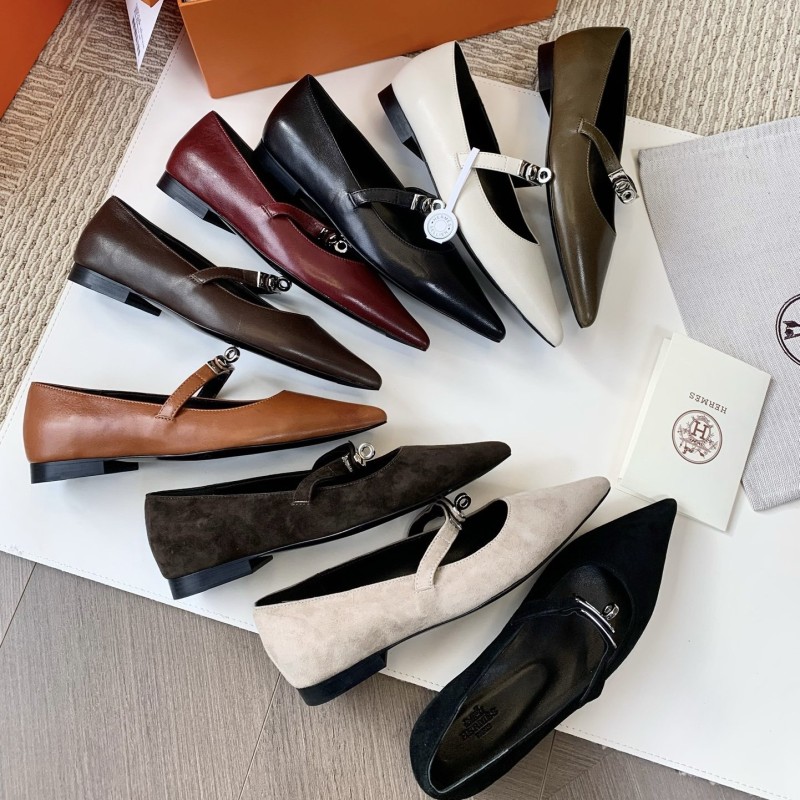 Hermes Kelly Ballet Shoes