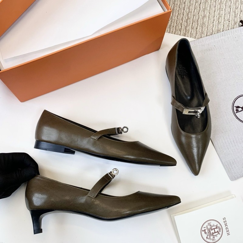 Hermes Kelly Ballet Shoes
