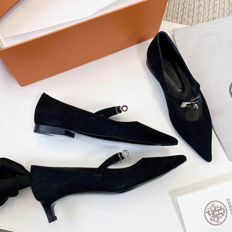 Hermes Kelly Ballet Shoes